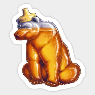 Honey Bear Sticker